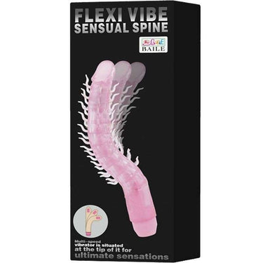 Dildo Piegbhevole Vibrante Stimolante in Vera Pelle 23,5 cm